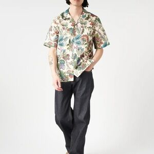 CACTUS MAN FLORAL HAWAIIAN SHIRT NWT